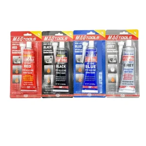 Professional Factory’s 85g Auto Pump RTV Silicone Adhesive High Temperature Resistance Cylinder Glue Sealing Woodworking Packing