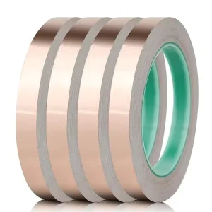 Professional Grade Acrylic Adhesive Heat Resistant Copper Foil Tape with Anti Corrosion for Electronics & Industrial Use