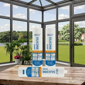 RTV Acetic Silicone Sealant for Sunroom Roof Construction Neutral Formula
