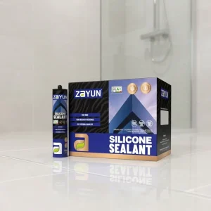 RTV Silicone Adhesive Sealant Waterproof Weatherproof Anti-Aging Clear or White for Construction Woodworking and Transportation
