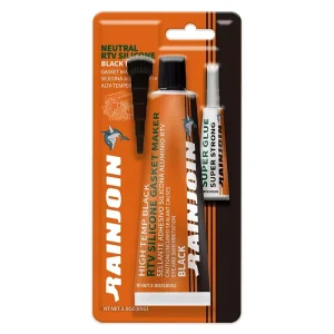 RTV Silicone Gasket Maker 85g + 3g Silicone Rubber Glue for Construction and Woodworking