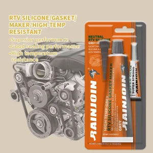 RTV Silicone Sealant High Flexibility Adhesive for Automotive Motorcycle Parts Construction Transportation and Packing Use