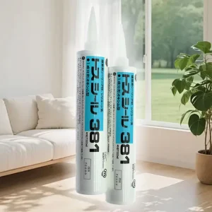 Ready to Use Dowsil 381 Neutral Silicone Sealant 333ml Flexible Cartridge for Concrete Construction Joints and Woodworking