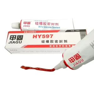 Red Industrial RTV Silicone Adhesive Sealant High Temperature Resistant for Furnaces