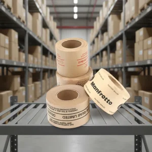 Reinforced Kraft Paper Tape Water Activated Acrylic Single Eco Friendly Waterproof Carton Sealing Tape