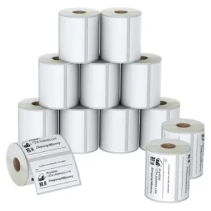 Removable Easy to Tear Not Rotten Adhesive Barcode Sticker Not Leaving Glue Three Proof Thermal Self Adhesive Label Paper