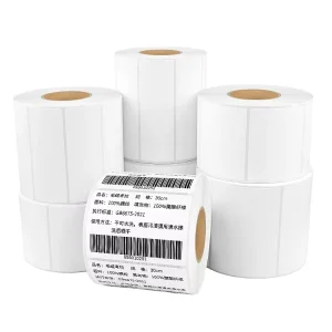 Removable Self-Adhesive Blank Sticker Labels