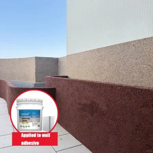 Resin-Bound Gravel and Stone Cleaning Adhesive for Stone Decoration