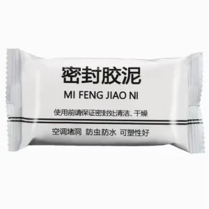 Reusable Moldable Gap Sealing Clay Waterproof Air Conditioning Pipe Hole Plugging Mud