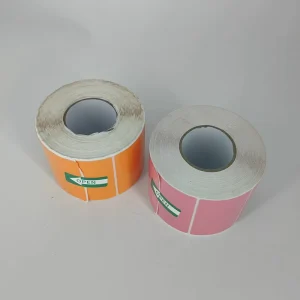 Roll Self-Adhesive Custom Printed Barcode Shipping Thermal Inventory Label