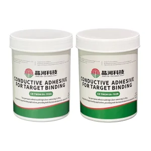 Room Temperature Curing Conductive Glue Silicone Resin Based Conductive Adhesive for Transportation Target Binding