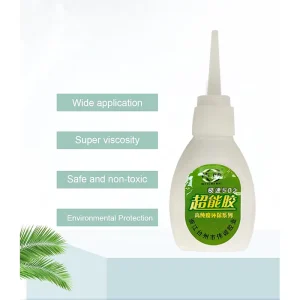 Rubber Green Soft Shoe Adhesive Epoxy Adhesive for Shoe Maintenance