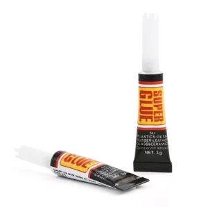 SAYDA 3g Waterproof Transparent Liquid Cyanoacrylate Adhesive for Bonding Metal, Paper, and Acrylic Glass