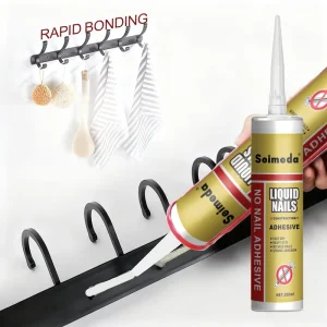 SEIMEDA Heavy-Duty Silicone Construction Adhesive, Industrial-Grade Instant Adhesive for Wood, Metal, and Tiles, Factory Direct Supply