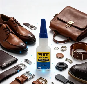 SG220 Industrial Cyanoacrylate Adhesive Fast-Cure Super Glue for Leather Footwear and Rubber Bonding