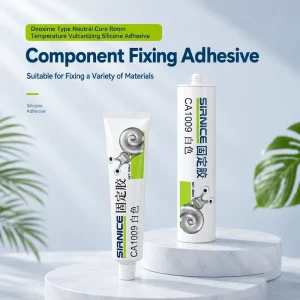 SIRNICE Silicone Sealant Adhesive Neutral Cure Waterproof High Temperature No Smell UL94 V 0 Fire Resistant CA1009 for