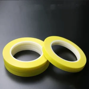 SMT High Temperature Double Sided Yellow PTFE Silicone Glass Cloth Tape for SMT PCB