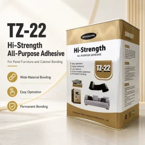SPRAYMASTER Wholesales OEM Factory TZ 22 SBS Contact Adhesive for Panel Furniture Cabinet Hi strength All Purpose Adhesive