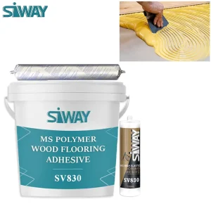 SV830 High-Elasticity Low-VOC Solvent-Free Waterproof MS Polymer Adhesive for Solid and Engineered Hardwood Flooring