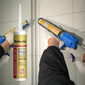 Seimeda Strong-Adhesion, High-Load-Bearing, Waterproof, Weather-Resistant Liquid Nail-Free Silicone Adhesive for Woodworking and Packaging