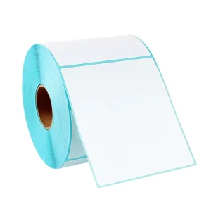 Self Adhesive 4″ X 6″ Direct Thermal Sticker Blank Round Packaging 6×4 Label for Supermarket Shopping