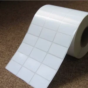 Self Adhesive 80gsm Semi Gloss Paper Coated Label Materials pp Label