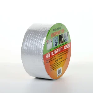 Self-Adhesive Aluminum Foil Butyl Waterproof Tape for Outdoor Roofs, Balconies, and Pipelines