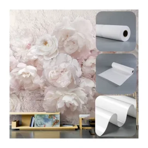 Self-Adhesive Canvas Printable Wallpaper Rolls and Wall Decals