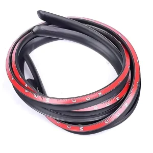 Self Adhesive Car B Pillar Seal Strip EPDM Rubber Door Soundproof Weatherstrip Anti Dust Waterproof Auto Edge Sealing Strip