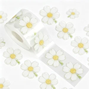 Self Adhesive Graphic Decoration Labels Waterproof Fade Resistant & Durable Stickers for Product Packaging