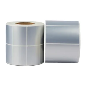Self Adhesive Matte Silver Label Sticker Special for Paper Code for Barcode Printer