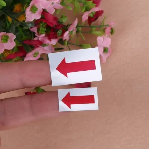 Self Adhesive PVC Paper Sticker Waterproof Matte Film Round Adhesive Label with UV Coating Customizable for Gift Craft