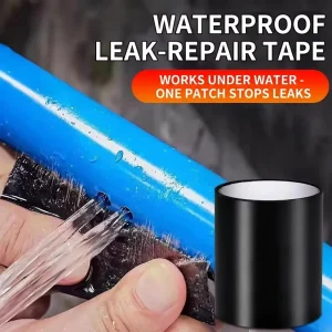 Self-Adhesive PVC Waterproof Flashing Tape for Seam Sealing Water Leaks Buckets and Pipelines