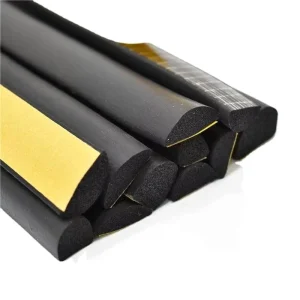 Self Adhesive Rubber Sponge Strip Neoprene EPDM SBR Blended Foam Cord for Seals