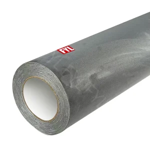 Self Adhesive Suede Fabric Light Grey Car Interior Wrap for Roof and Dashboard