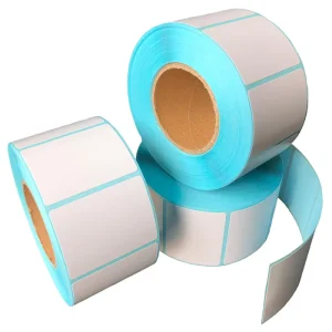 Self Adhesive Thermal Paper Thermal Paper Label Sticker Water Based Acrylic Adhesive Strong Stickiness
