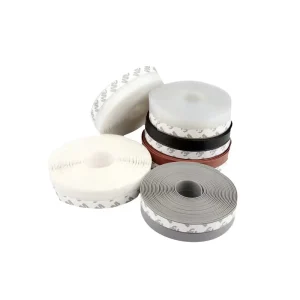 Self-Adhesive Transparent Silicone Rubber Sealing Strip with Cutting Service for Glass Sliding Doors