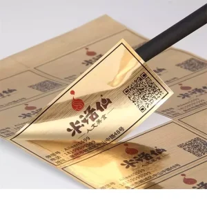 Self-Adhesive Vinyl Product Label Printing Waterproof Brand Logo Sticker