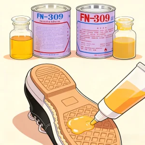 Self-Leveling Neoprene Adhesive for Shoe Sole Repair