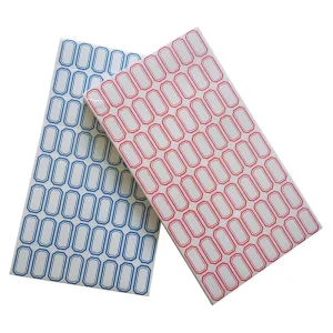 Self-adhesive Adhesive Paper Stickers Rectangle Shape Business Shopping Use Office Supplies Price Classification Name Stickers