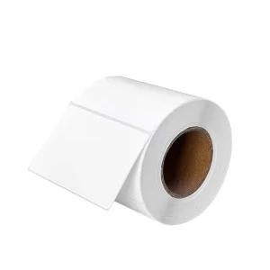 SelfadhesiveThree Proof Thermal Paper Sheets Self Adhesive Waterproof Wear Resistant Flexo Printed Square Shape Logistics Label