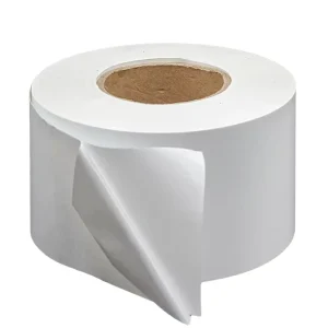 Semi-Gloss Waterproof Self-Adhesive Tear-Resistant Thermal Label Jumbo Roll for Logistics and Warehousing