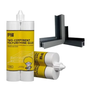 Sepna Two Elements Aluminium Corners Connection Urethane Bonding Sealant for Stainless Steel Metal Window Door Frame Installing
