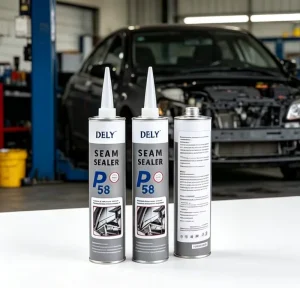 Sheet Metal Polyurethane Sealant Low Odor Paintable Auto Body Weld Seam Repair Glue