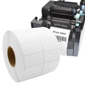 Shipping Labels 1000 Pcs Per Roll Thermal Transfer Adhesive Paper Sticker Strong Adhesion -30-90C Temperature Resistance