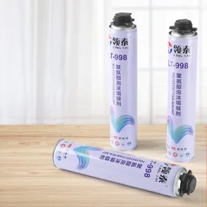 Single-Component Silicone Polyurethane Foam Sealant for Heat Insulation and Building Construction