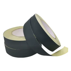 Single Sided High Temperature Acetate Cloth Tape 0.22mm Black for Wire Harness Cable Insulation