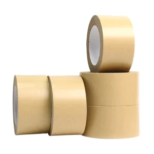 Single Sided Waterproof Anti UV Kraft Paper Tape Eco Friendly Acrylic Hot Melt Adhesive Antistatic for Carton Sealing