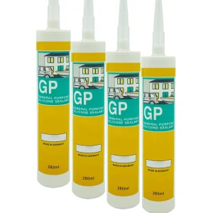 Sinolink High Temperature Resistant Car Motor Engine Glue Construction Glass Adhesive Transparent GP Acetic 100 Silicone Sealant