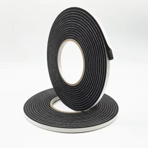 Soft Flexible Single-Sided PVC Foam Tape with Acrylic Adhesive for Door Frame Sealing